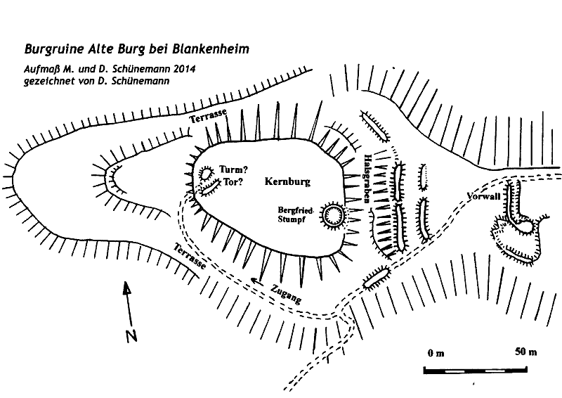 Grundriss Altenburg