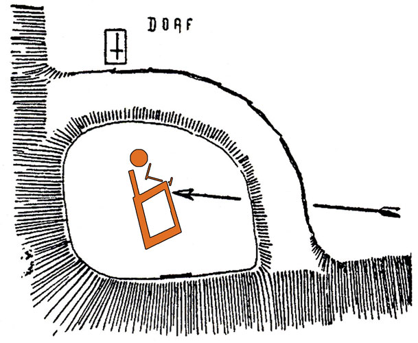 Grundriss der Burg Densberg