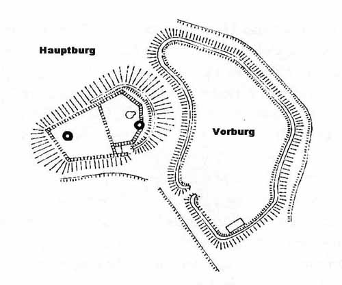 Grundriss Wiprechtsburg