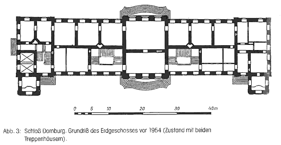 Grundriss Schloss Dornburg