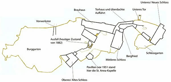 Grundriss Burg Hohnstein