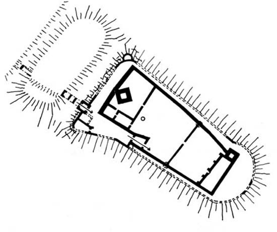 Grundriss der Burg Wildenberg