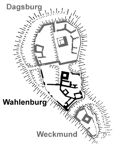 Grundriss Wahlenburg