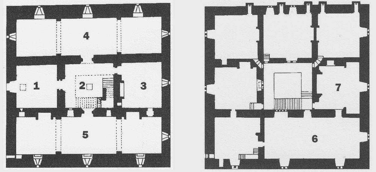 Grundriss Castello di Verrès