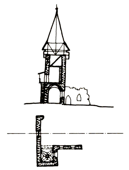 Grundriss Wehrkirche Morut