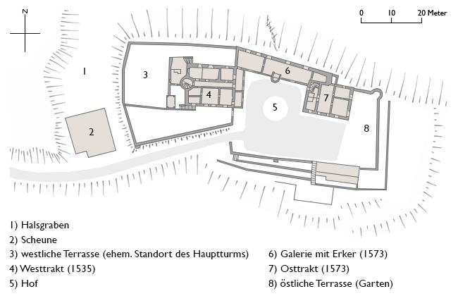 Grundriss Burgstein