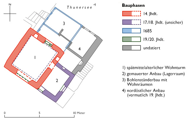 Grundriss Heidenhaus