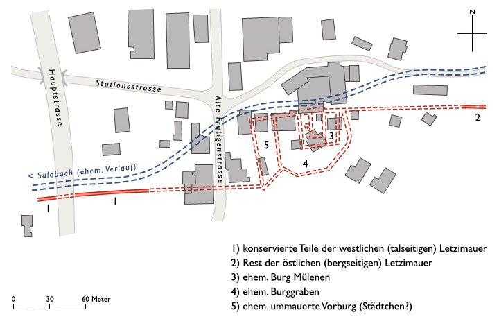 Grundriss Letzi Mülenen
